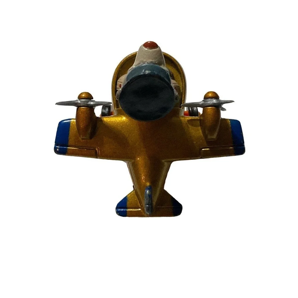 Vintage Disney Tale Spin WILDAT & BALOO Die Cast‎ Metal Airplanes Lot Of 2